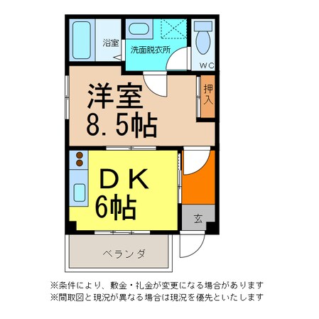 Ｆビルの物件間取画像